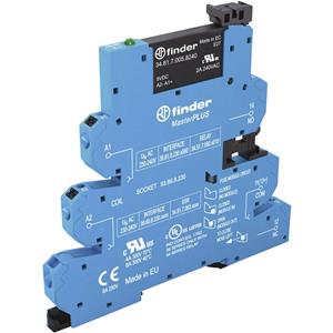 Finder Halfgeleiderrelais 39.60.0.125.9024 2 A Schakelspanning (max.): 24 V/DC 1 stuk(s)