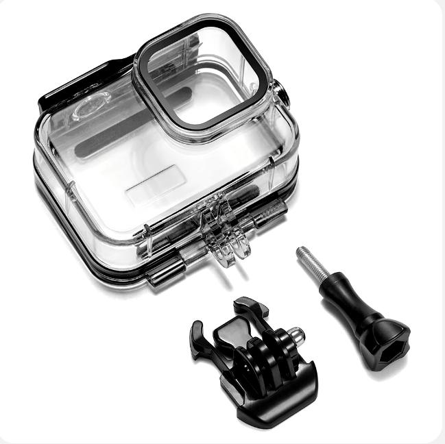 Gopro accessories 2024 Waterdichte behuizing voor GoPro 13/12/11/10/9 Zwemhoes Box Duiken 60m Onderwaterbehuizing Beschermhoes Camera Surf Accessoire