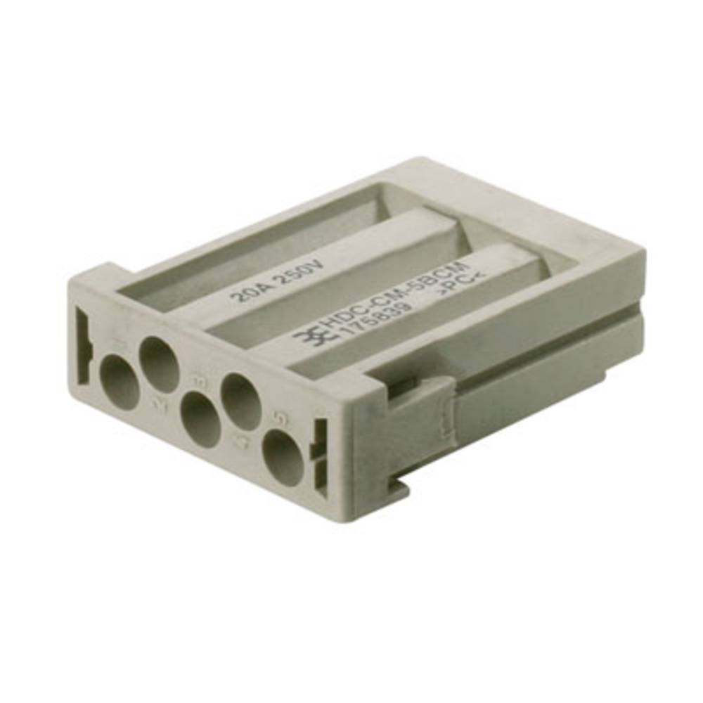 Weidmüller 1758390000 Businzetstuk RockStar HDC CM 1 Crimpen 10 stuk(s)