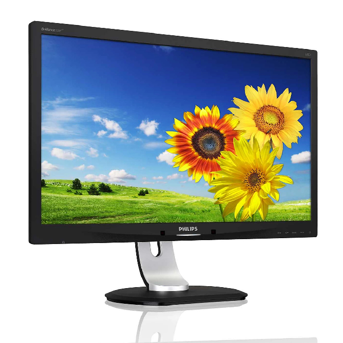Philips Brilliance 220P4LPYEB - 22 inch - 1680x1050 - DP - DVI - VGA - Zwart
