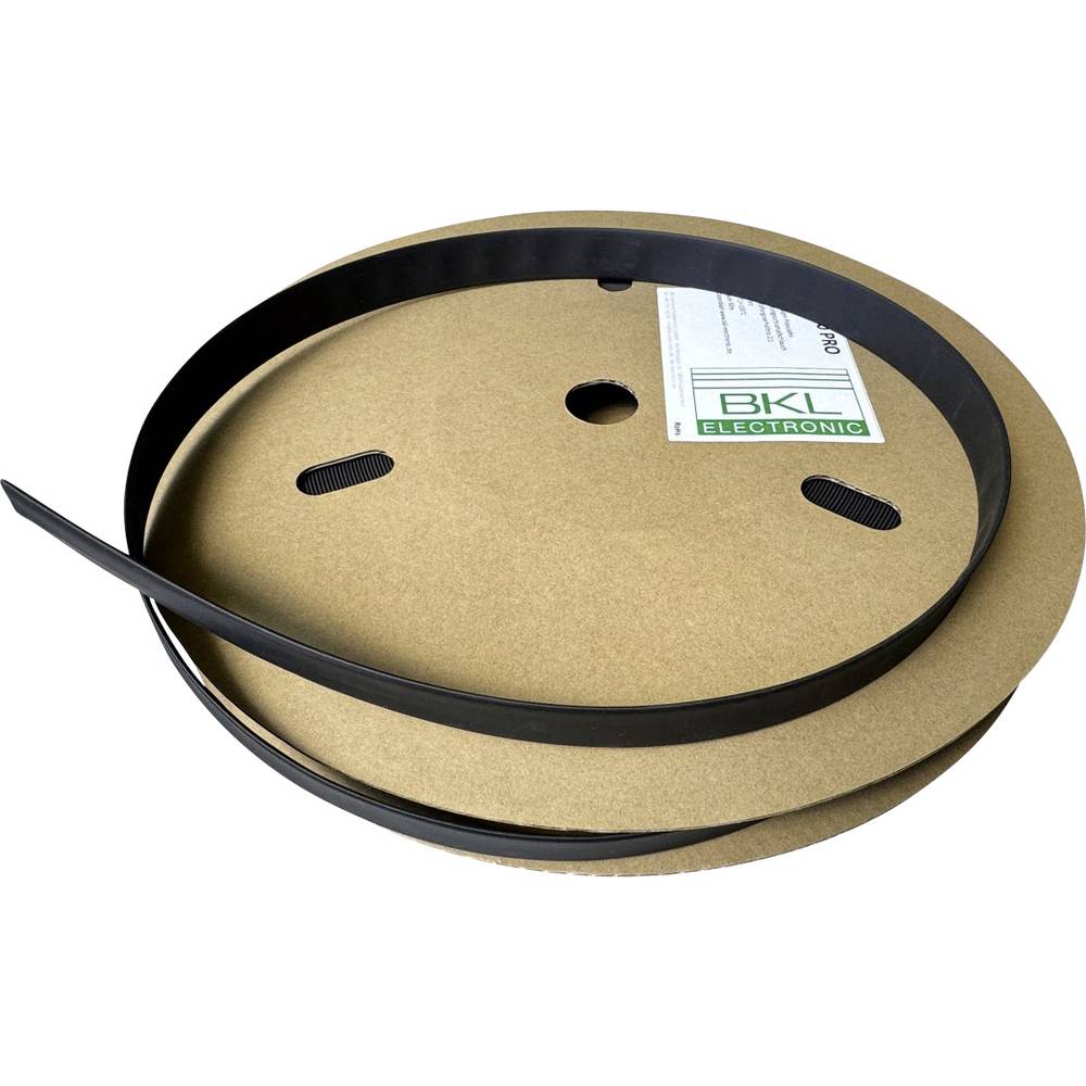 BKL Electronic 074285 Krimpkous Zwart 12.7 mm 6.4 mm Krimpverhouding:2:1 50 m