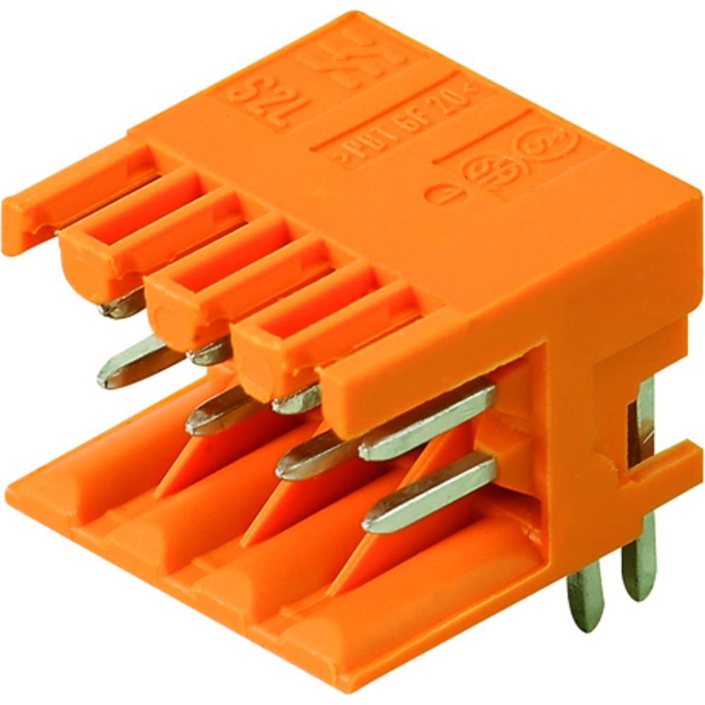 Weidmüller 1794210000 Male behuizing (board) B2L/S2L 3.50 Totaal aantal polen: 6 Rastermaat: 3.50 mm Inhoud: 156 stuk(s)