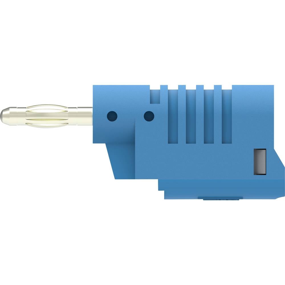 Electro PJP 1087-CD1-BL Banaanstekker Blauw 1 stuk(s)