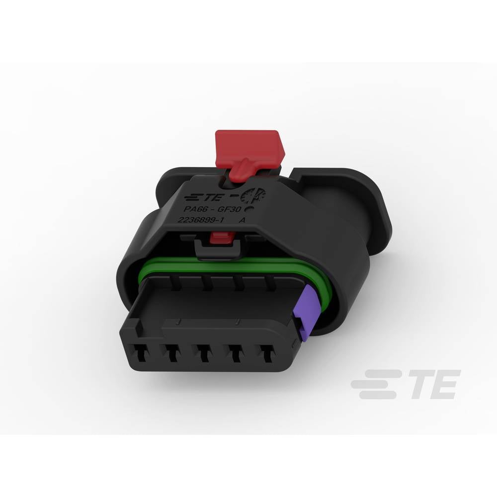 TE Connectivity 1-2236898-5 Female behuizing (kabel) Inhoud: 1 stuk(s) Box