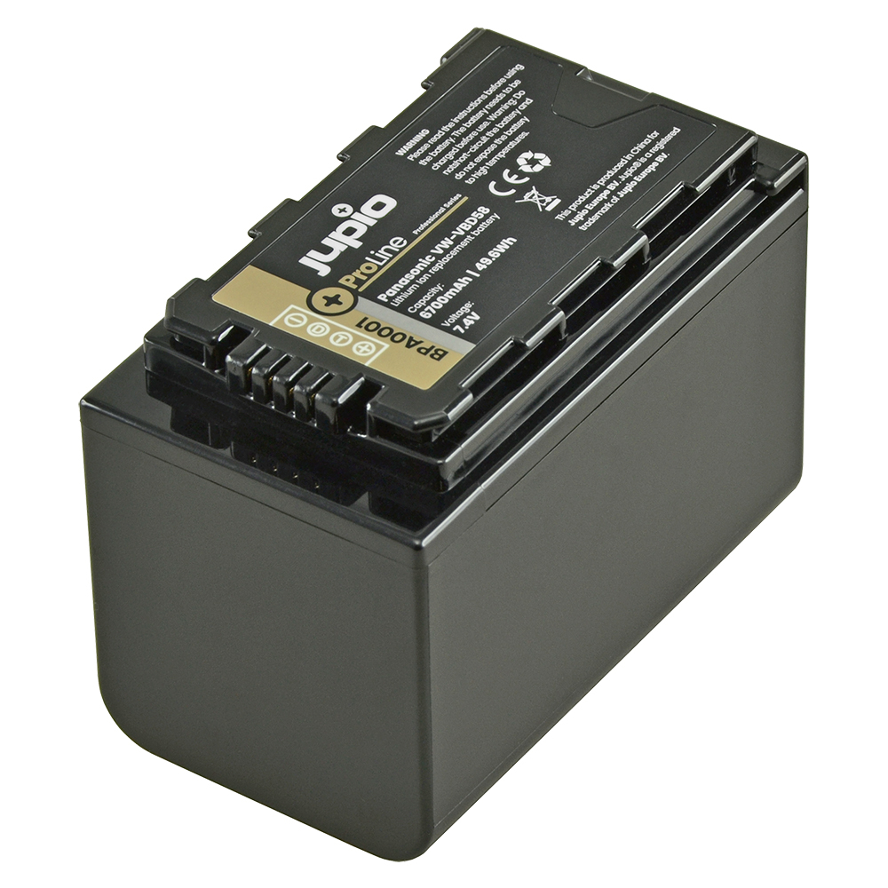 Jupio ProLine Panasonic VW-VBD58 / AG-VBR59 accu - 6.700mAh