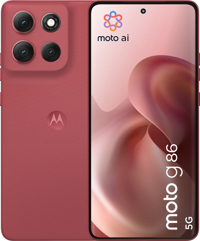 Motorola Moto G86 256GB Rood 5G