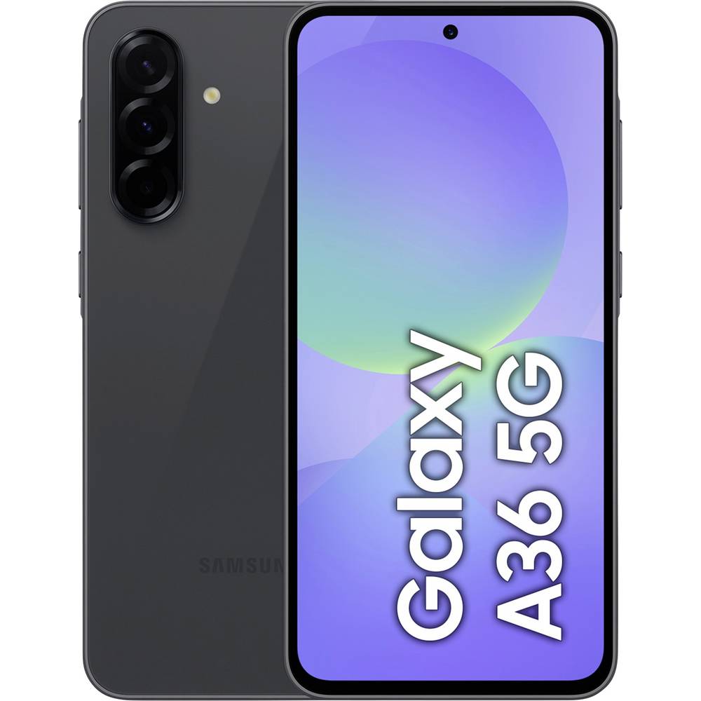 Samsung Galaxy A36 Smartphone 256 GB 17 cm (6.7 inch) Energielabel C (A - G) Zwart