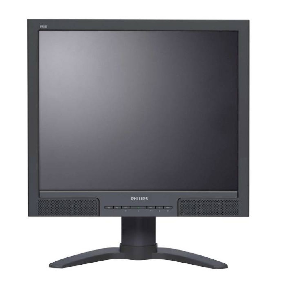190B8 - 19 inch - 1280x1024 - DVI - VGA - Zilver