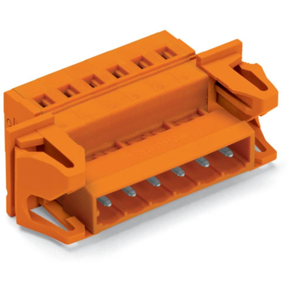 WAGO 231-640/114-000 Male header (standaard) 300 Totaal aantal polen: 10 Rastermaat: 5.08 mm Inhoud: 25 stuk(s)