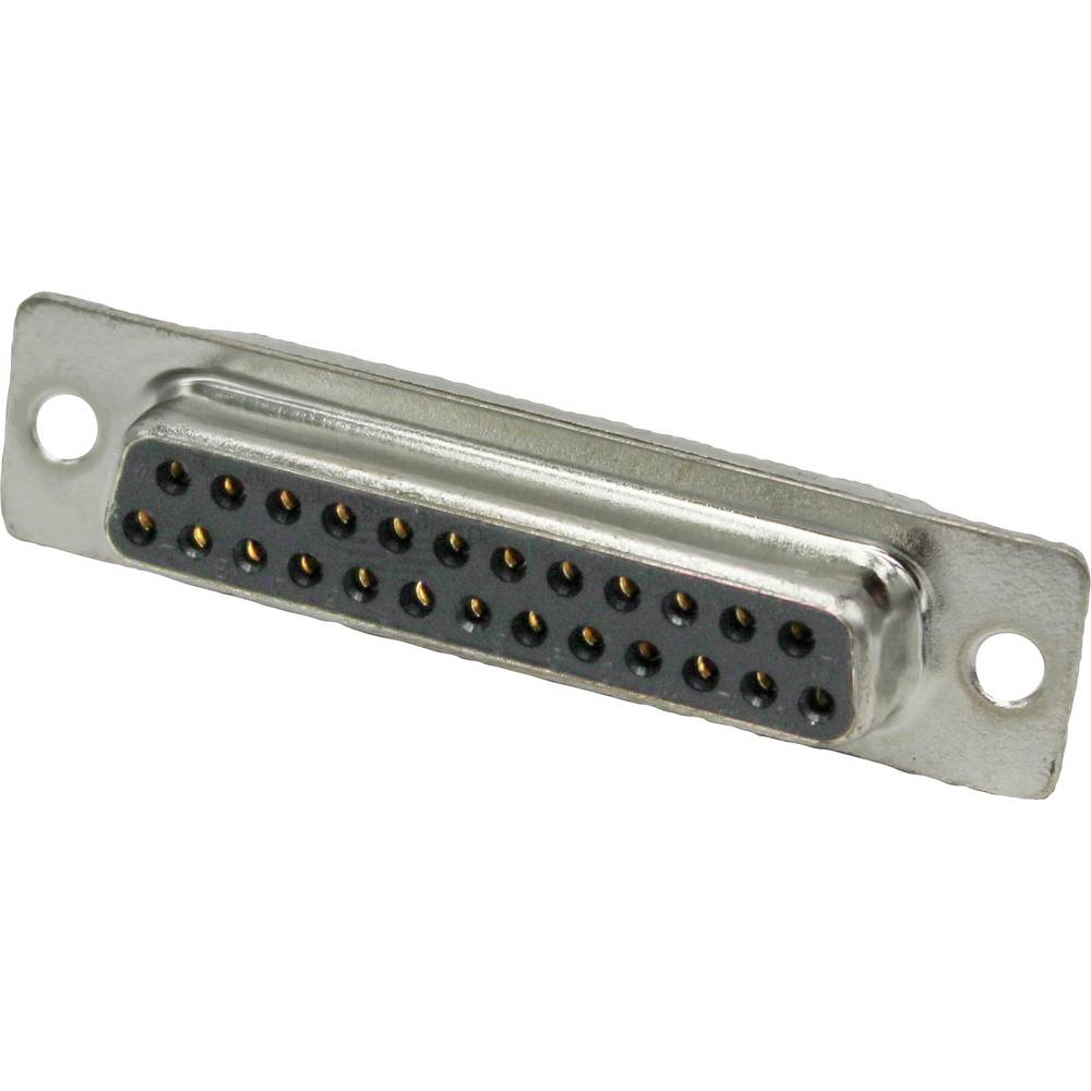 MH Connectors MHDD15-F-N-B-S D-sub connector 180 ° Aantal polen: 15 Print 1 stuk(s)