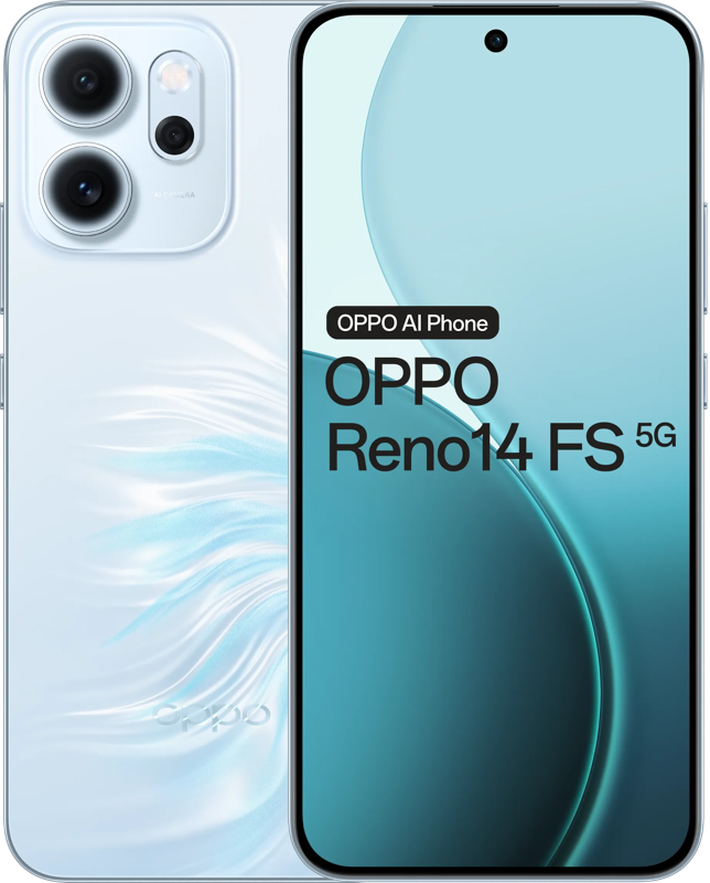 Oppo Reno 14 FS 512GB Blauw 5G