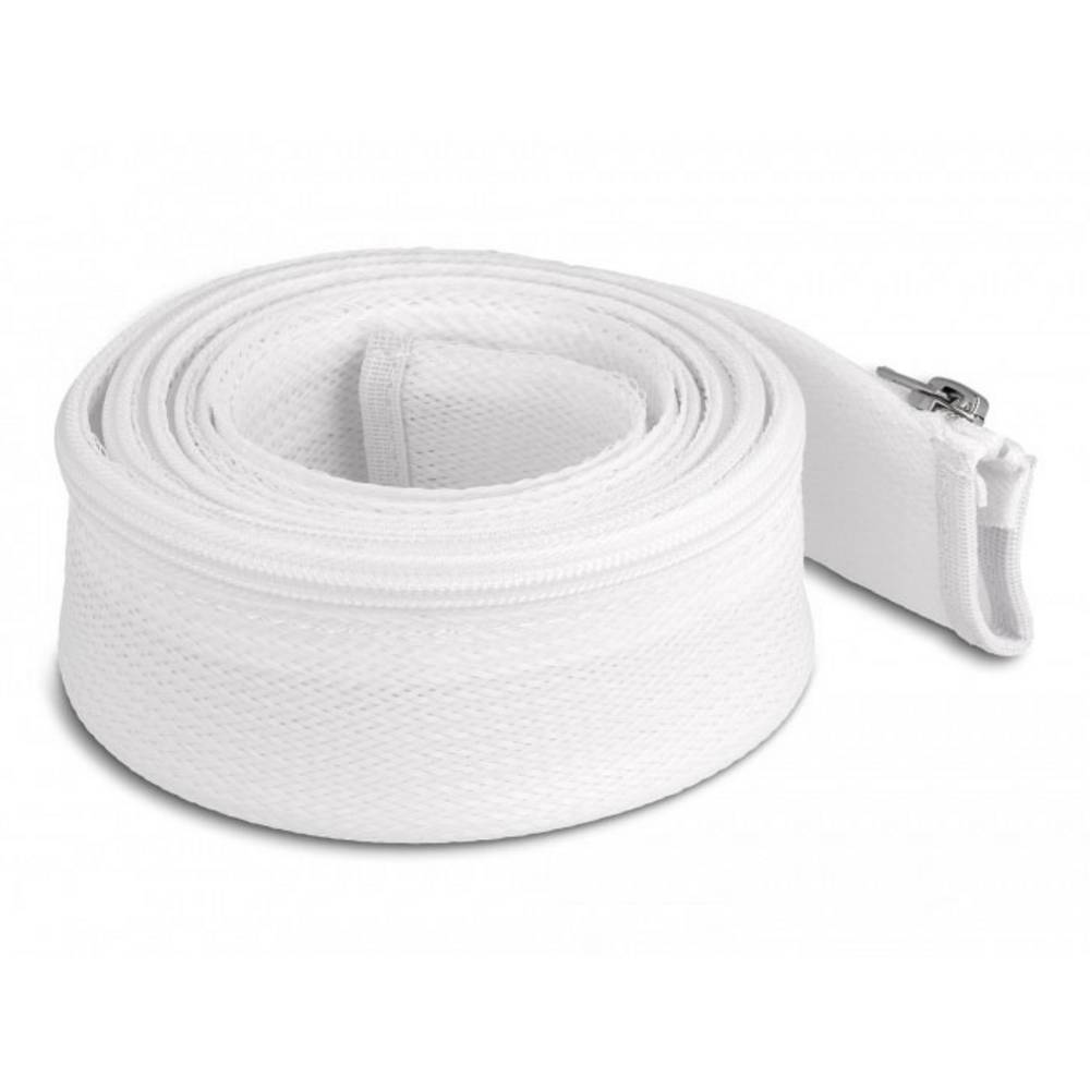 Delock 20829 20829 Gevlochten slang Wit Polyester 35 mm (max) 1 stuk(s)