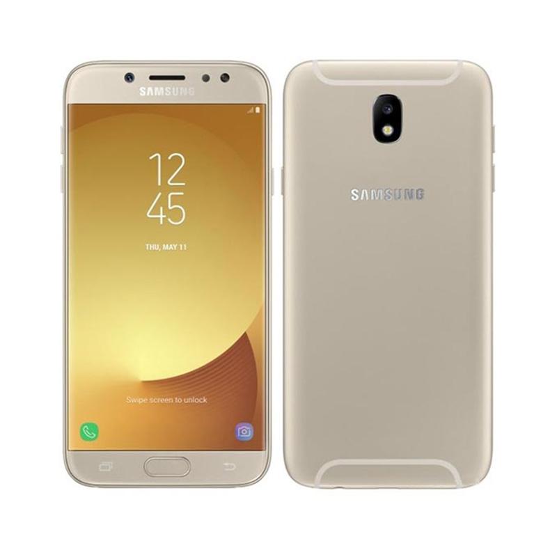 Samsung 95% nieuwe Gereviseerde  Galaxy J7 2017 J730F J730FM 4G Dual Sim 5.5  13MP 3GB RAM 16GB ROM Mobiele Telefoon Simple Set goud