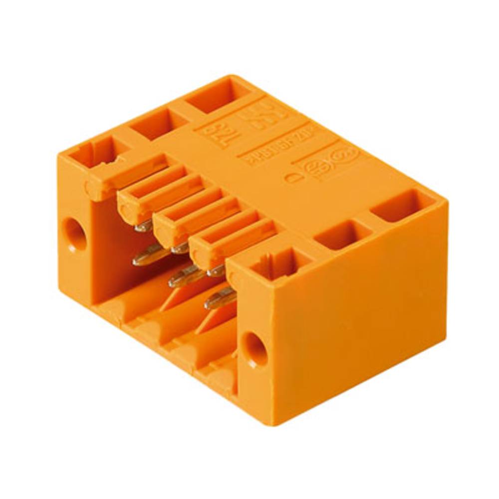 Weidmüller 1728630000 Male behuizing (board) B2L/S2L 3.50 Totaal aantal polen: 6 Rastermaat: 3.50 mm Inhoud: 102 stuk(s)
