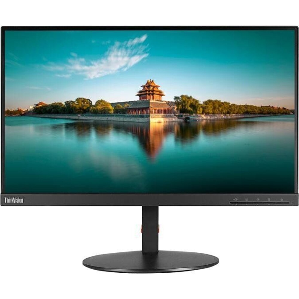 Lenovo ThinkVision T23i-10 - 23 inch - 1920x1080 - DP - HDMI - VGA - Zwart