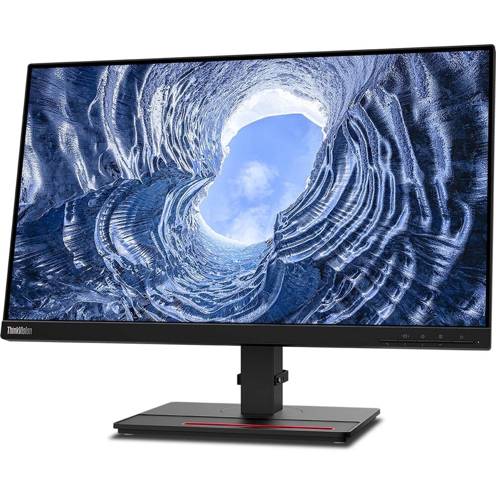 Lenovo ThinkVision T24i-2L - 24 inch - 1920x1080 - DP - HDMI - VGA - Zwart