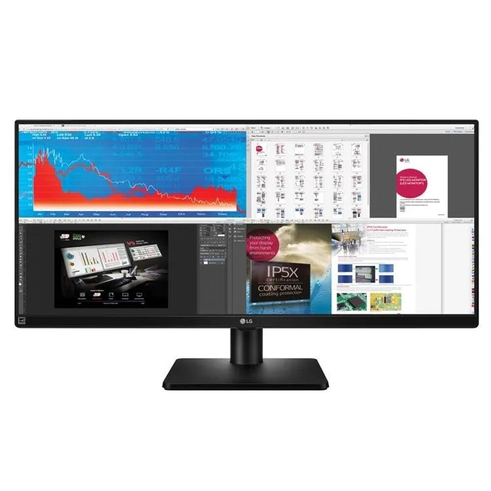 LG UB67 29UB67-B - 29 inch - 2560x1080 - DP - DVI - HDMI - Zwart