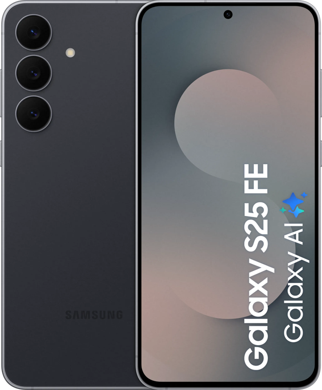 Samsung Galaxy S25 FE 128GB Zwart 5G