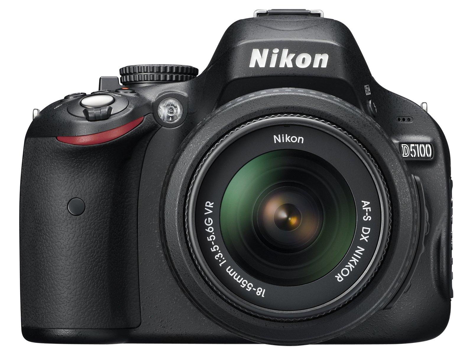 Nikon digitale SLR-camera D5100 lenskit 18-55VR zwart