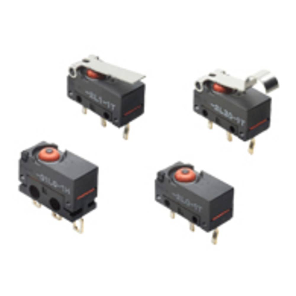 Omron D2FD-2L30-1H Microschakelaar 30 V/DC 2 A 1x aan/(aan) 1 stuk(s) Bag