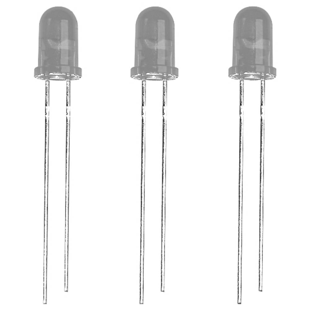 Lite-On LTL307Y Bedrade LED Geel Rond 5 mm 29 mcd 50 ° 20 mA 2.1 V Bulk