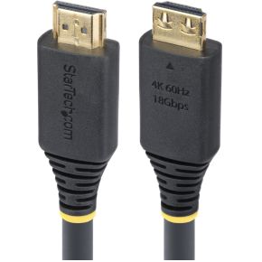 Startech .com 6m High Speed HDMI Kabel met Grip Connectors, 4K 60Hz/1440p 144Hz, HDR10/HDCP 2.2/ARC,