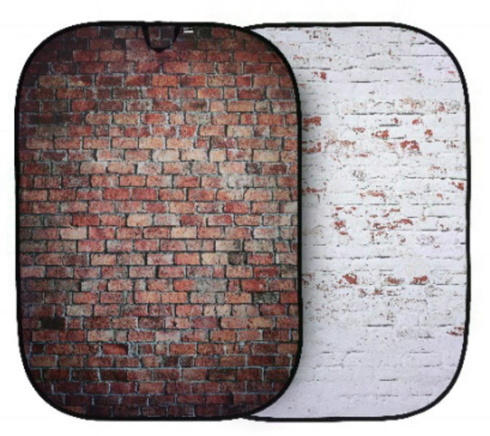 Manfrotto Lastolite Urban Collapsible 1.5x2.1m Classic Red/Distressed | Achtergronden | 5055135930772