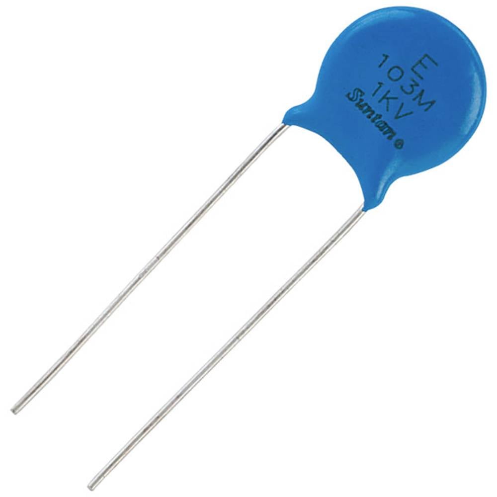 Suntan TS16003A103MSBUC0R Keramische condensator 10 nF 1000 V 20 % (l x b) 4 mm x 13 mm 1 stuk(s)