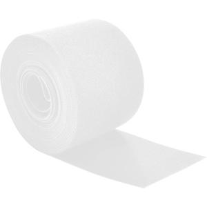 Quadrios 25CA520 Klittenband Om te bundelen Haak- en lusdeel Wit per meter