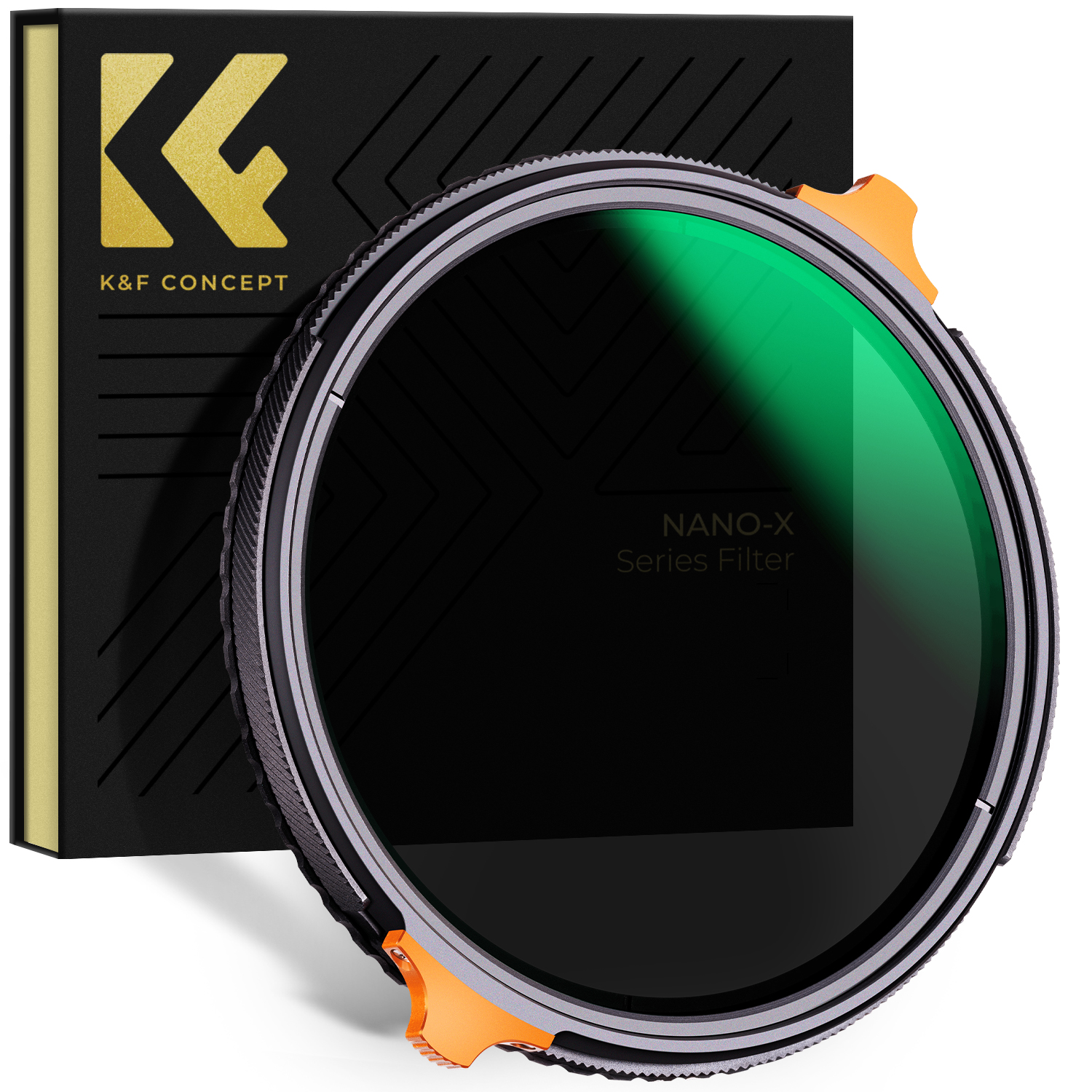 K&F Concept ND4-64 + CPL 2-in-1 Filter Nano X - 82 mm