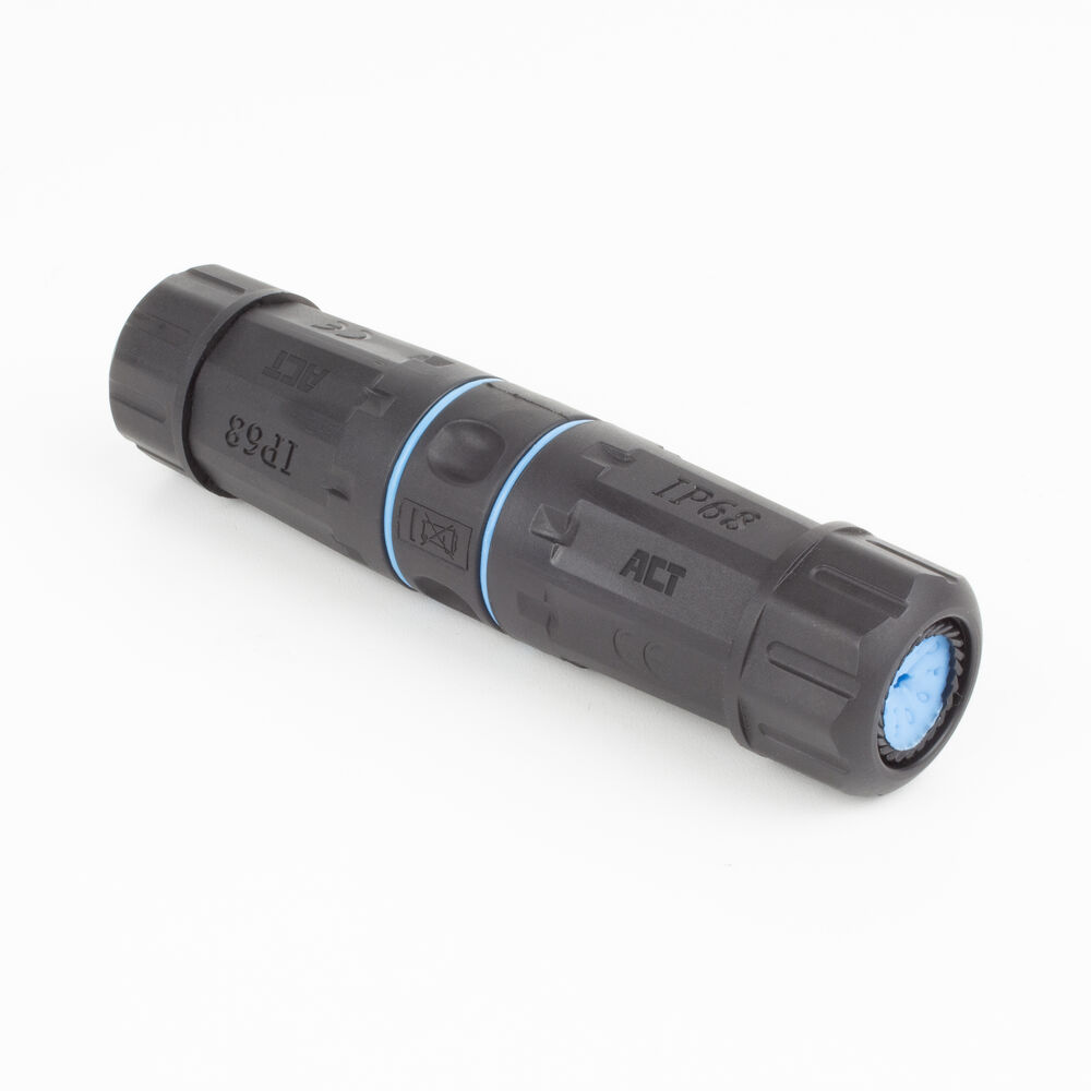 ACT SD6522 Shielded CAT6A Outdoor IP68 RJ45 Koppelstuk | Waterdicht/Stofdicht | RJ45 | Toolless
