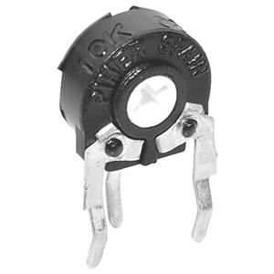 Piher PT6KH-501A2020 Koolstoffilmtrimmer 500 Ω 1 stuk(s)