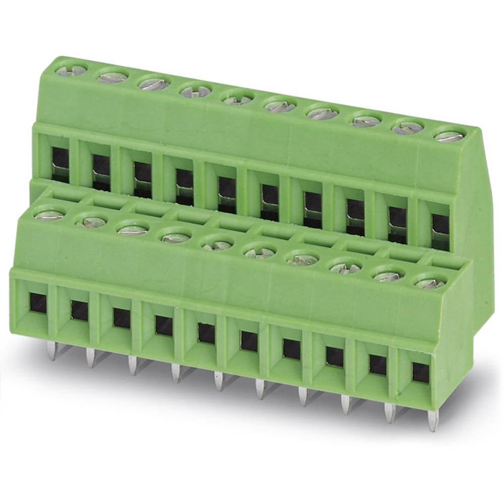 Phoenix Contact 1708136 Dubbel niveau klem 1.00 mm² Aantal polen 24 Groen 50 stuk(s)