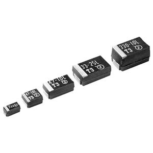 Vishay 293D686X9016D2TE3 Tantaalcondensator (l x b x h) 7.3 x 4.3 x 2.8 mm 1 stuk(s)