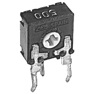 ACP CA6XH2,5-100RA2020 Koolstoffilmtrimmer 100 Ω 1 stuk(s)