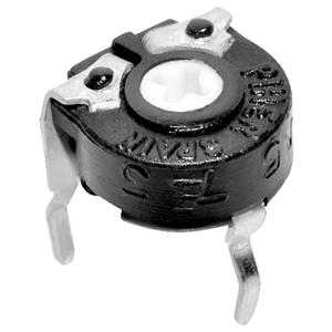 Piher PT6KV-501A2020 Koolstoffilmtrimmer 500 Ω 1 stuk(s)