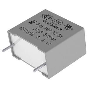 Kemet R46KI21500001M 1 stuk(s) MKP-draadloze ontstoringscondensator (l x b x h) 18.0 x 5.0 x 11.0 mm