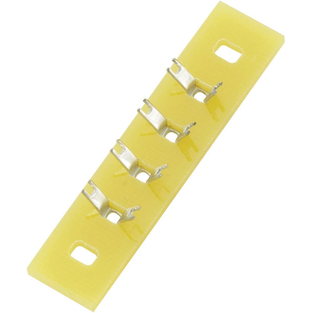 Soldeerlijst Enkele rij Totaal aantal polen 4 Epoxide (l x b x h) 36 x 9 x 1.5 mm 1 stuk(s)