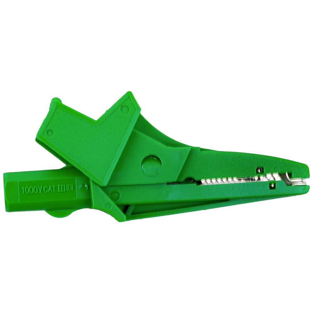 Testboy Krokodillenklem Groen 1 stuk(s)