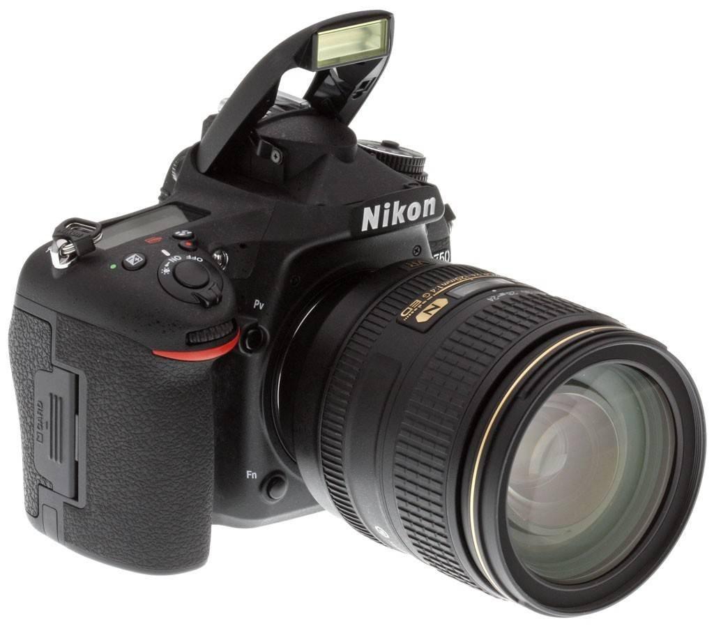 Nikon digitale SLR-camera D750-lenskit NIKKOR ED VR inbegrepen 24-120VR AF-S 24-120mm f/4G D750LK24-120 zwart