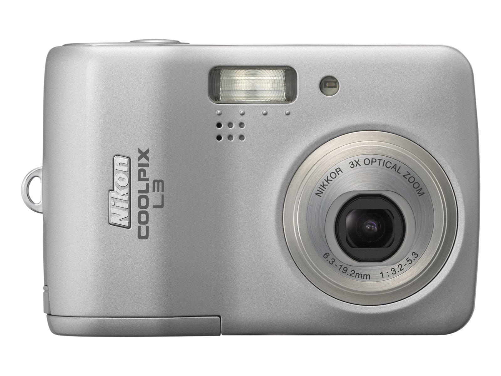 Nikon Digitale Camera COOLPIX L3 Zilver COOLPIXL3 zilver