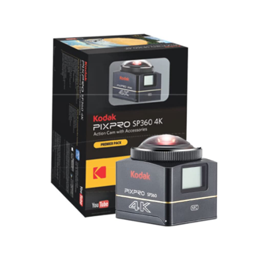 Kodak PIXPRO SP360 4K Premier Pack VR-camera van 