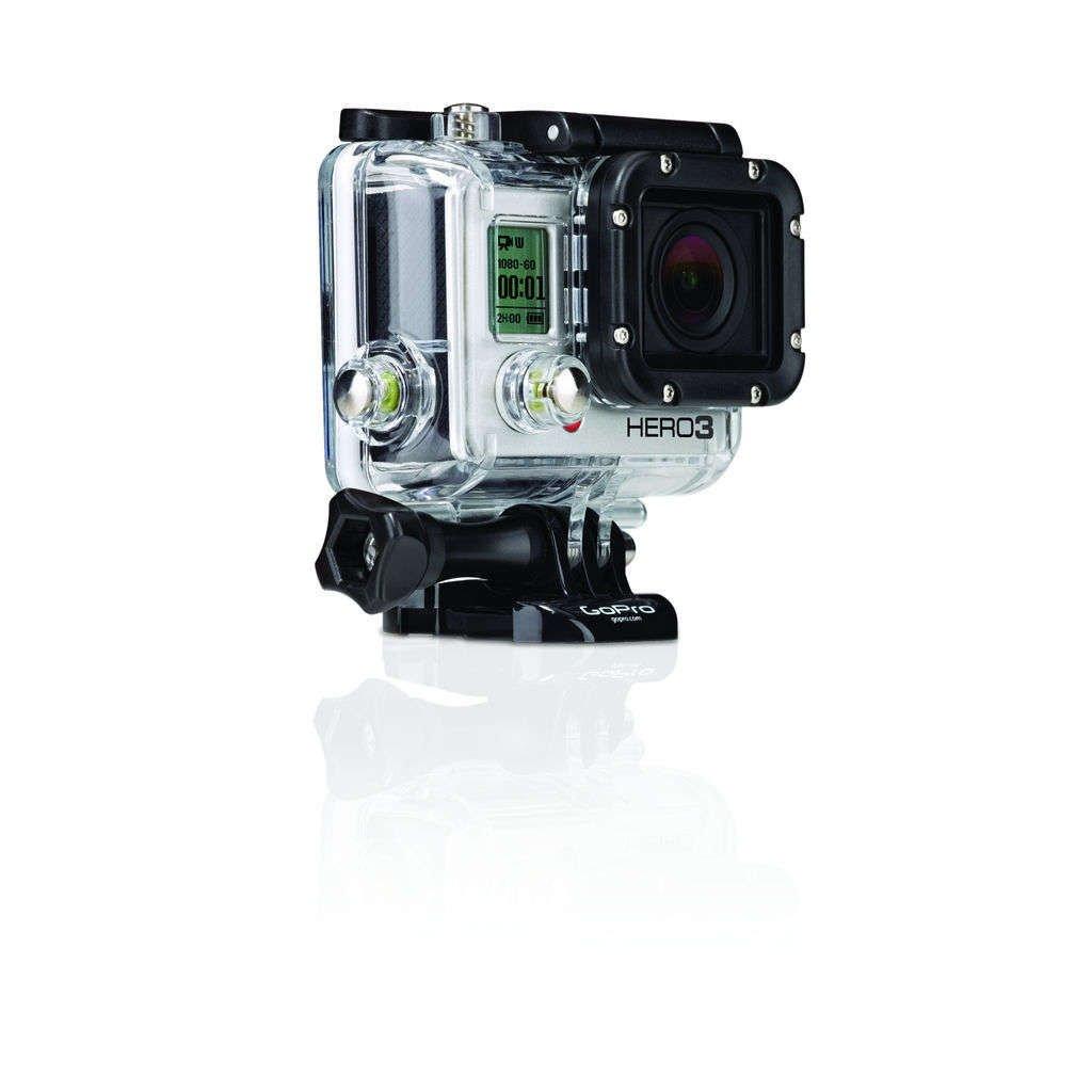 Gopro HERO3 Black Edition Sportsurfen Full HD 12 Mpix Etanche WiFi USB Argent Caméra