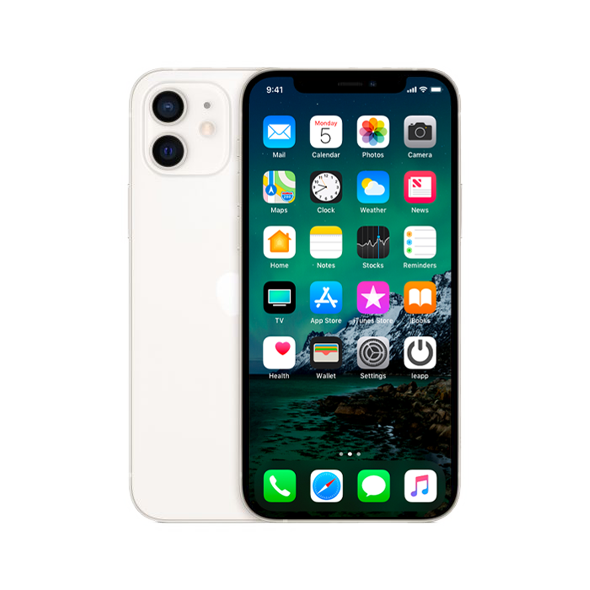 Refurbished iPhone 12 Mini 64 GB Wit Als nieuw + Nieuwe batterij