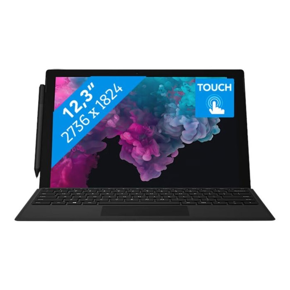 Microsoft Surface Pro 6 (Zonder Toetsenbord) - Intel Core i5-8e Generatie - 12 inch - Touch - 8GB RAM - 256GB SSD - Windows 11