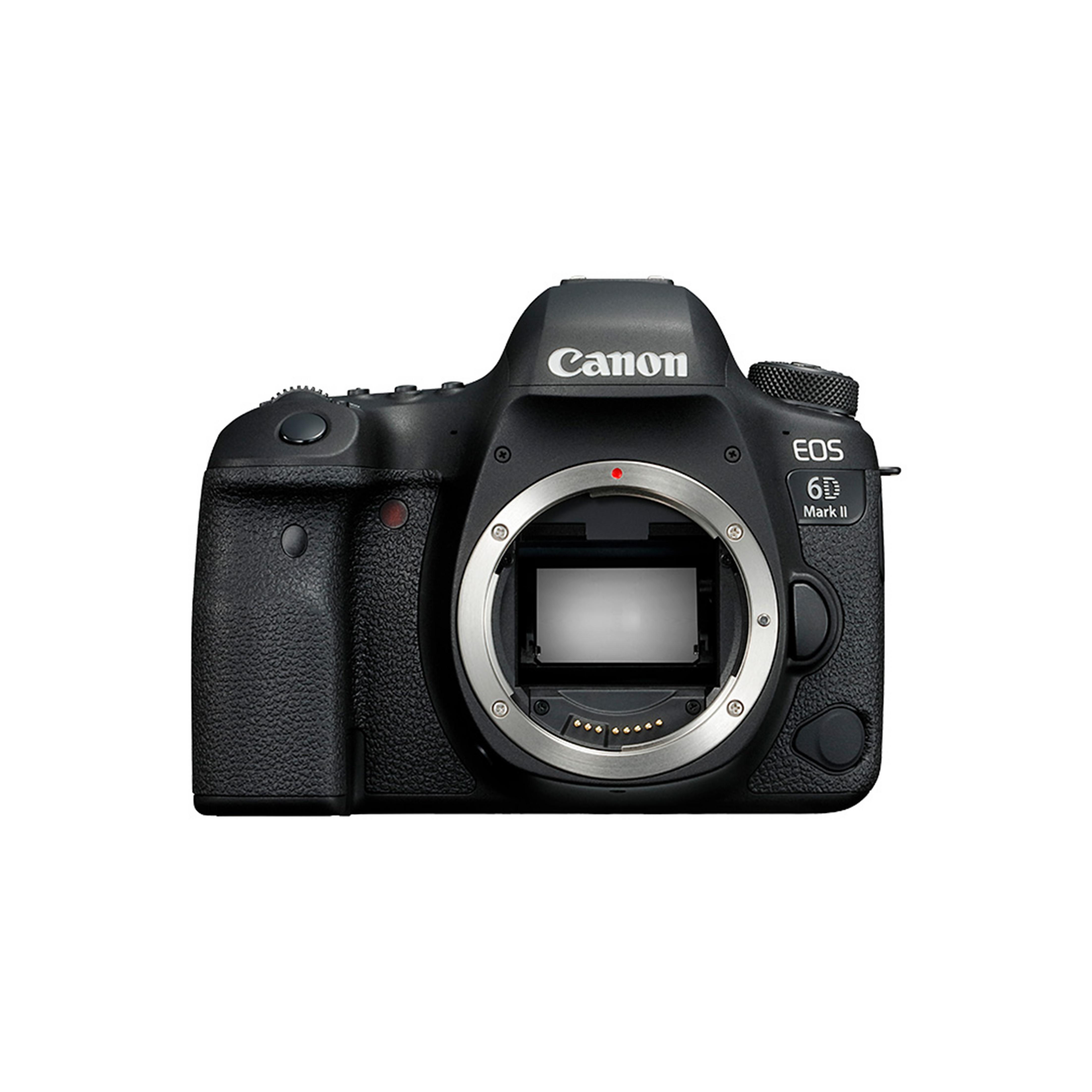 Canon EOS Full Frame DSLR Camera 6D Mark II Body zwart