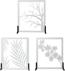 V-Flat World Shadow Boards - The Nature Kit (3x) &VerticalLine; Achtergronden &VerticalLine; 0850011631942