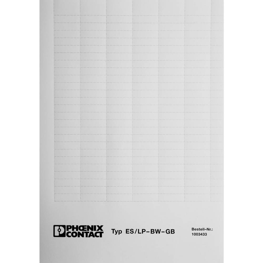 LAPP 61742922 ETIKETTEN ES/LP-BW-GB Etiketten voor markeringssysteen 10 stuk(s)