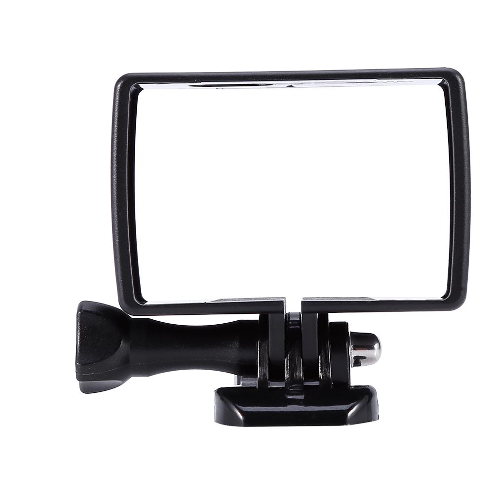 Andoer Behuizing Zijmontage Beschermframe Case Met Montageadapter Voor Xiaomi YI 4K Voor XiaoYi 2