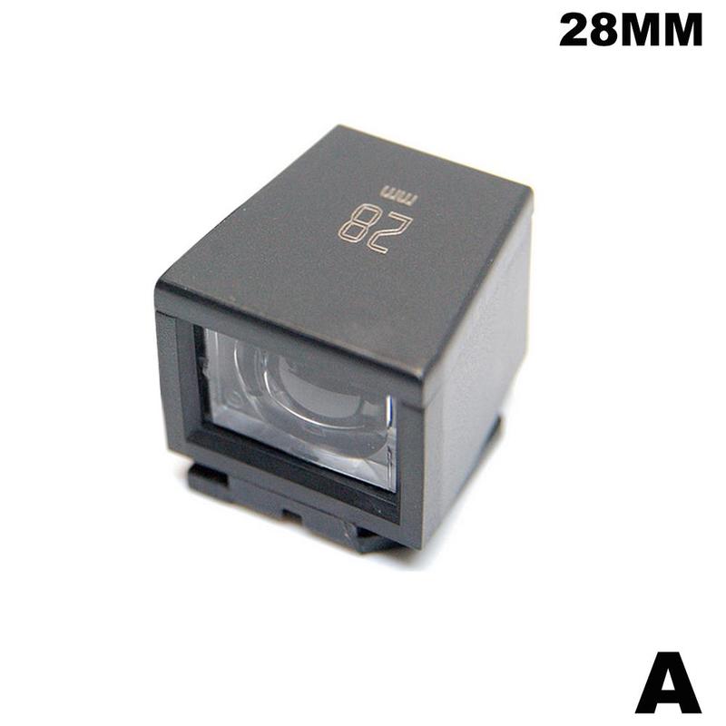 73 Wolfsbane Optische zoeker 28/35mm afstandsmeter Externe externe optische adapter Zoeker voor Gr Cam T1N5 black-28mm